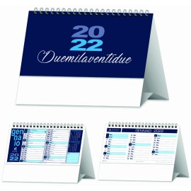 Calendario da Tavolo Trimestrale Formato 12.5x19.5 Cm